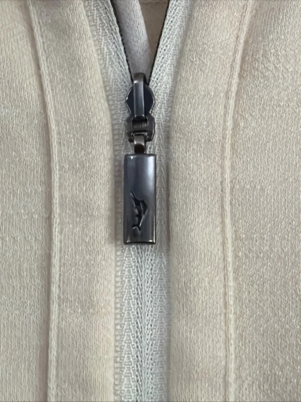 NWT Tommy Bahama Mens XL Switch It Up Reversible Half Zip Pullover Coconut Cream